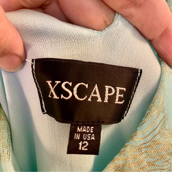 Xscape Halter Dress - Picture 5 of 6